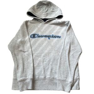 Champion Gray Hooded Sweatshirt